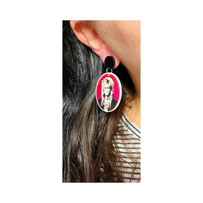 Jareth Acrylic Drop Earrings